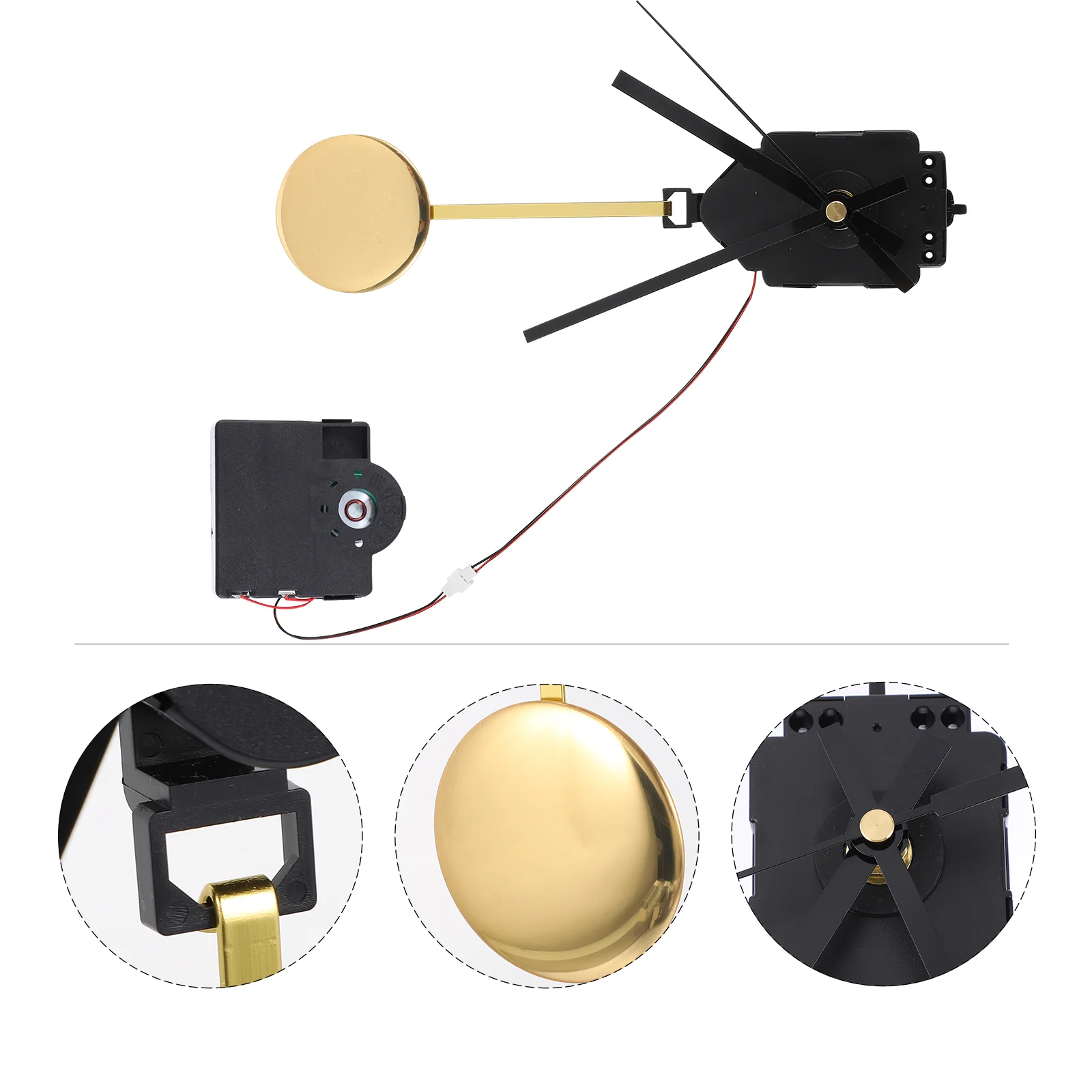 1 Set Clock Movement Home Useful Wall Clock Core Clock Pendulum Clock Movement for Repair Replacing Clock 
1 Set Clock Movement Home Useful Wall Clock Core Clock Pendulum Clock Movement for Repair Replacing Clock