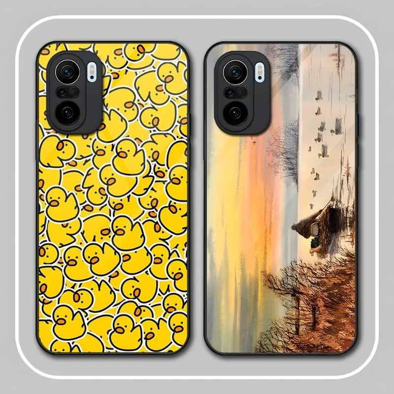 Duck Phone Case Tempered Glass For Redmi K40 K20 K30 K50 Proplus 9 9A 9T Note10 11 T S Pro Poco F2 X3 NFC Cover
Duck Phone Case Tempered Glass For Redmi K40 K20 K30 K50 Proplus 9 9A 9T Note10 11 T S Pro Poco F2 X3 NFC Cover