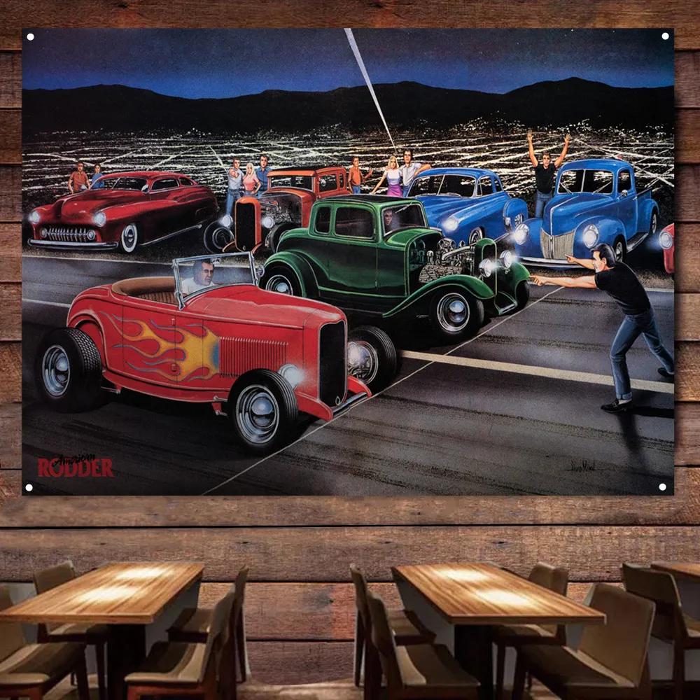 Vintage Car Motorcycle Flag Retro Wall Decor Poster Car Painting For Garage Man Cave Bar Club Pub The Best Gift for Cyclists
Vintage Car Motorcycle Flag Retro Wall Decor Poster Car Painting For Garage Man Cave Bar Club Pub The Best Gift for Cyclists