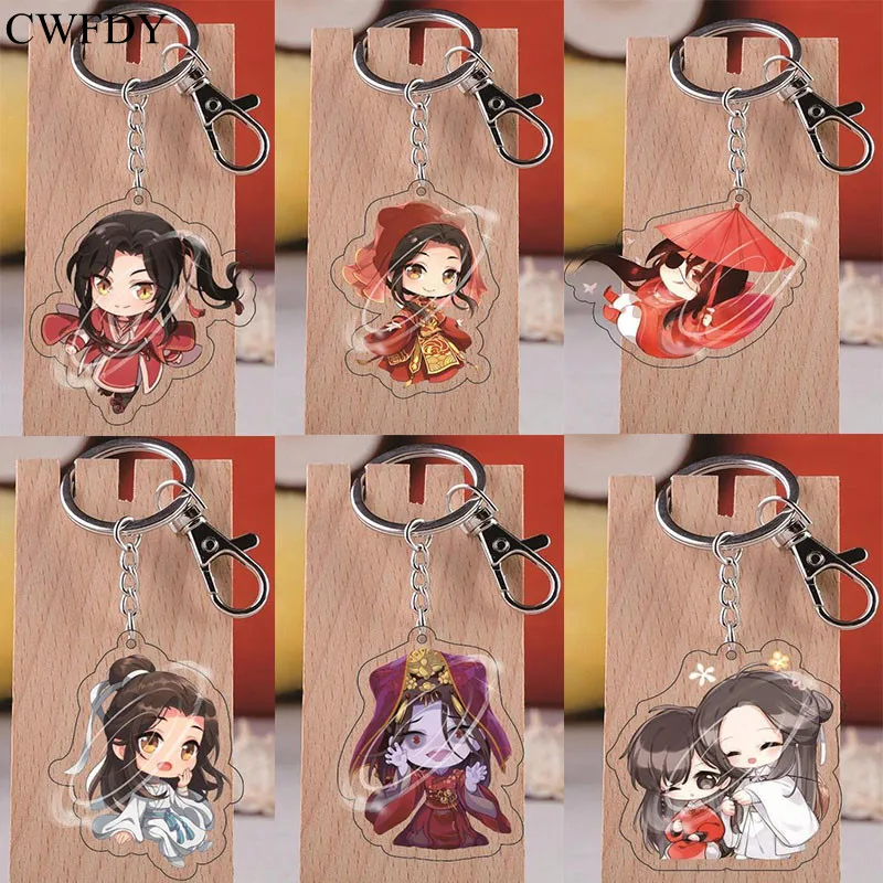 New Tian Guan Ci Fu Keychain Man Heaven Officials Blessing Key Chain Women Transparent PVC Pendant Chaveio Word of Honor Jewelry
New Tian Guan Ci Fu Keychain Man Heaven Officials Blessing Key Chain Women Transparent PVC Pendant Chaveio Word of Honor Jewelry