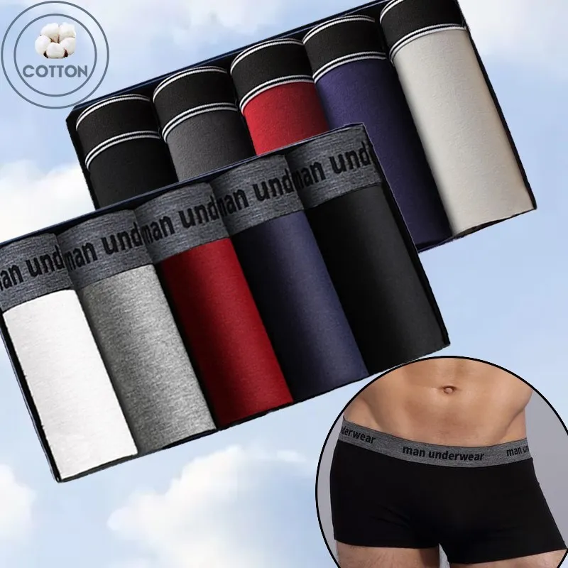 Plus Size Men's Cotton Underwear Male Underpants Sexy Men Boxer Shorts Elastic Man Panties Homme European Size Mens Boxers
Plus Size Men's Cotton Underwear Male Underpants Sexy Men Boxer Shorts Elastic Man Panties Homme European Size Mens Boxers