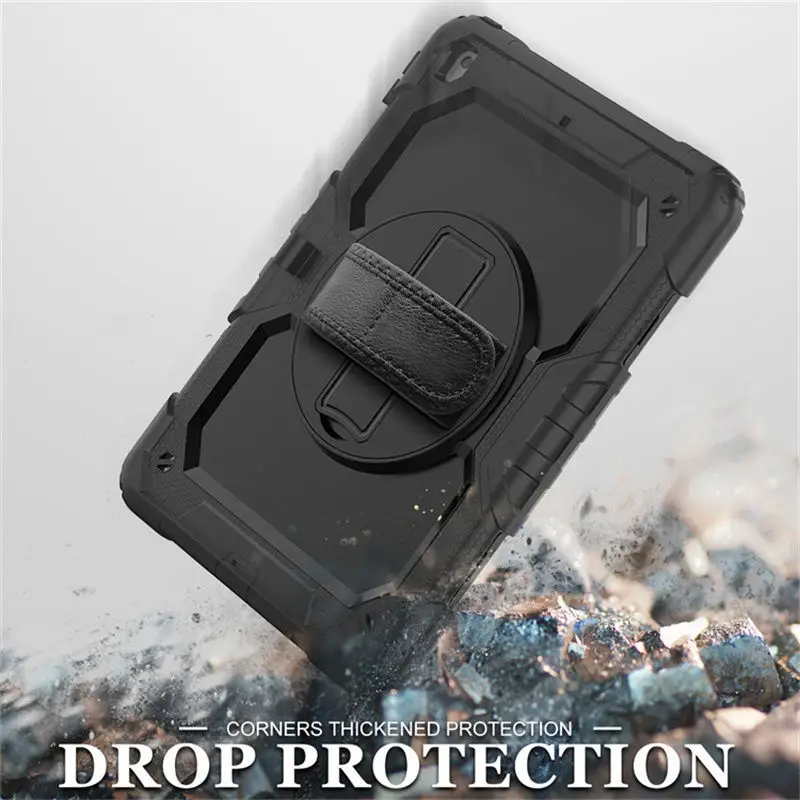 For iPad9 8 10.2 Inch 2021 Case Shockproof Drop Resistance Multi Angle Support Hand Held All-Round Protection with Pen Tray Rope
For iPad9 8 10.2 Inch 2021 Case Shockproof Drop Resistance Multi Angle Support Hand Held All-Round Protection with Pen Tray Rope