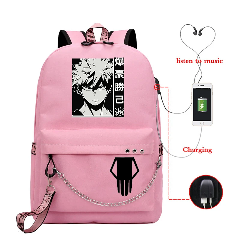 Women Backpacks Boku No Hero Academia Katsuki Bakugou School Backpack for Student Girls My Hero Academia Usb Laptop Travel Bags
Women Backpacks Boku No Hero Academia Katsuki Bakugou School Backpack for Student Girls My Hero Academia Usb Laptop Travel Bags