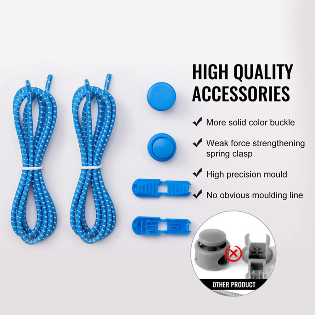 1 Pair Fashion Lazy Kids Adults Safety No Tie Outdoor Shoelace Stretching Lock Running Hiking Reflective Elastic Sports
1 Pair Fashion Lazy Kids Adults Safety No Tie Outdoor Shoelace Stretching Lock Running Hiking Reflective Elastic Sports
