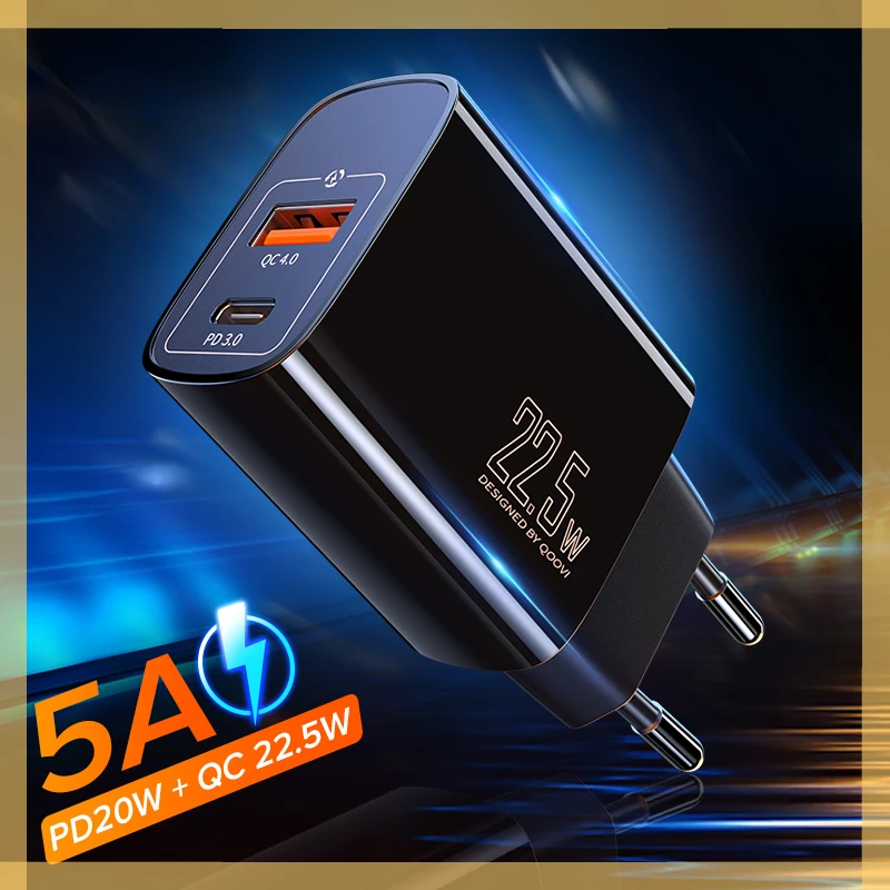 Dual USB Type C PD 20W Charger 5A Fast Charging Wall Adapter Quick Charge 4.0 QC For i Phone 13 12 Xs Hua wei Xiaomii Samsong
Dual USB Type C PD 20W Charger 5A Fast Charging Wall Adapter Quick Charge 4.0 QC For i Phone 13 12 Xs Hua wei Xiaomii Samsong