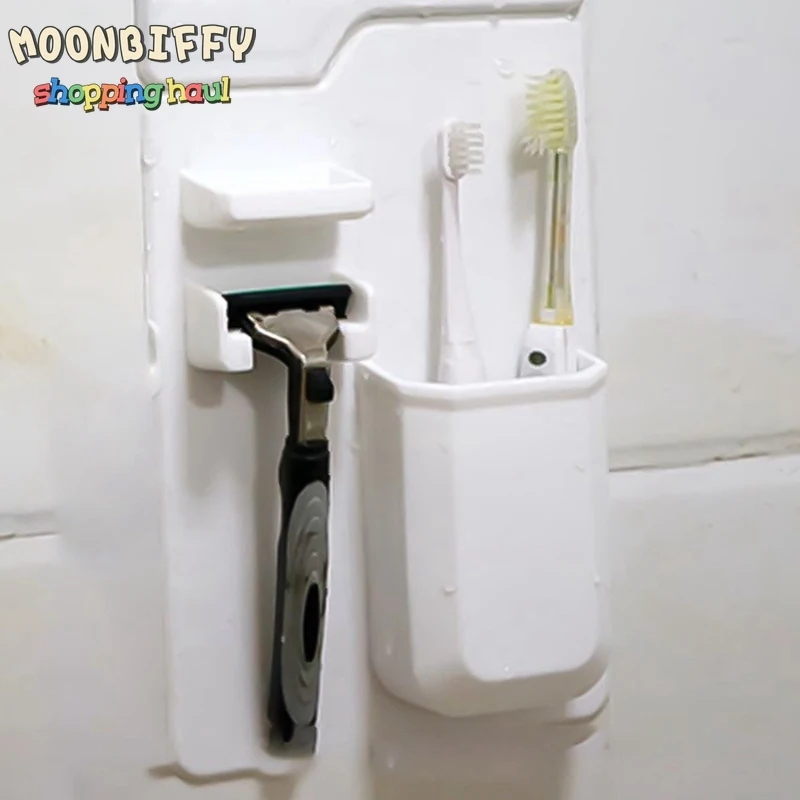Silicone Bathroom Organizer Toothbrush wall Holder Shaver Razor Organizer Toothpaste Holder For Bathroom Mirror Shower
Silicone Bathroom Organizer Toothbrush wall Holder Shaver Razor Organizer Toothpaste Holder For Bathroom Mirror Shower