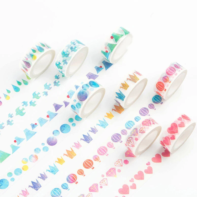 1Roll 7 meters longWatercolor Tape Planner Masking Art Decorative Adhesive Diy Scrapbooking Sticker Label Stationery Journal
1Roll 7 meters longWatercolor Tape Planner Masking Art Decorative Adhesive Diy Scrapbooking Sticker Label Stationery Journal