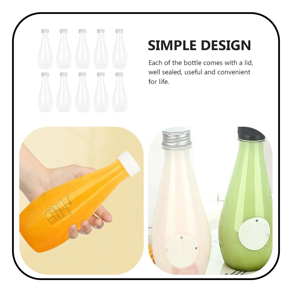 10 шт., прозрачные бутылки для соков, молока, воды 
10 шт., прозрачные бутылки для соков, молока, воды