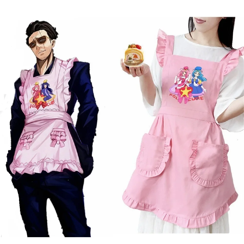 Аниме Cos путь домомужа Gokushufudo Tatsu розовый Фартук Косплей искусственная Униформа Костюмы
Аниме Cos путь домомужа Gokushufudo Tatsu розовый Фартук Косплей искусственная Униформа Костюмы