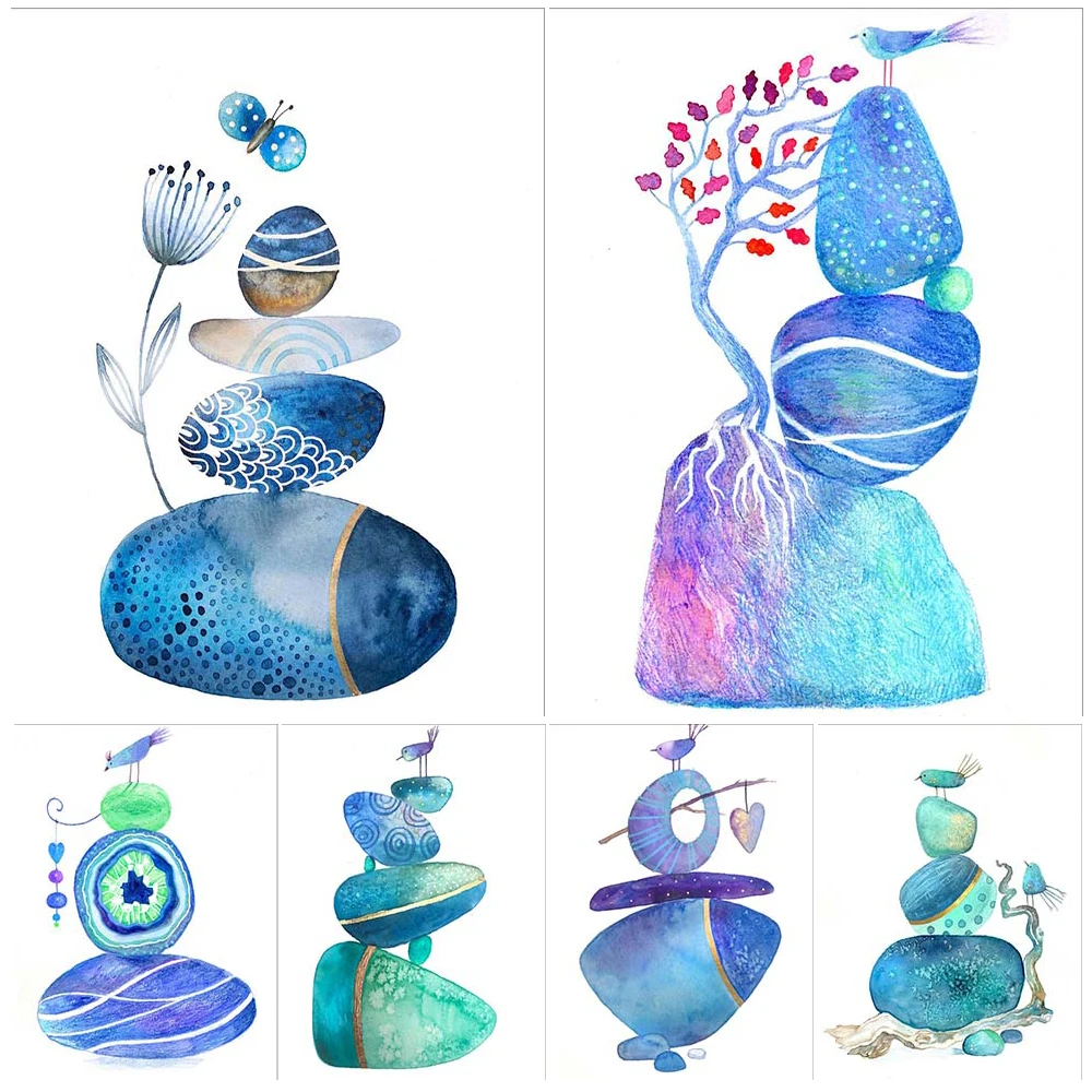 Blue Cobblestone Shape Cartoon Baby Kids Girl Poster Wall Art Canvas Painting Home Decor Wall Pictures For Living Room Unframed
Blue Cobblestone Shape Cartoon Baby Kids Girl Poster Wall Art Canvas Painting Home Decor Wall Pictures For Living Room Unframed