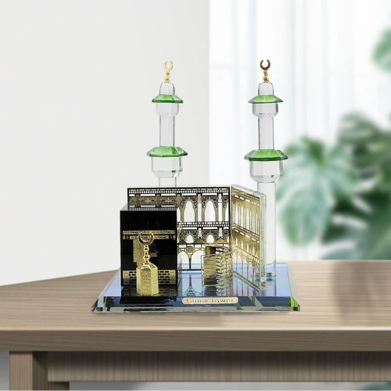 Crystal Islamic Statue Muslim Kaaba Sculpture Collectible Showpiece Miniature Model for Home Office Cabinet Decor Birthday Gift
Crystal Islamic Statue Muslim Kaaba Sculpture Collectible Showpiece Miniature Model for Home Office Cabinet Decor Birthday Gift