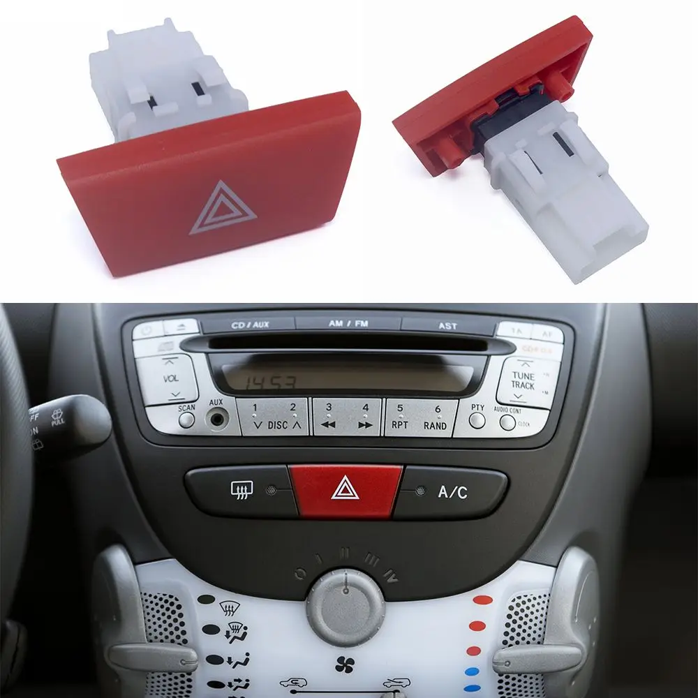 Repair For Citroen C1 Emergency Lamp Switch Hazard Warning Button Emergency Hazard Flasher 6490.NG Warning Light Switch
Repair For Citroen C1 Emergency Lamp Switch Hazard Warning Button Emergency Hazard Flasher 6490.NG Warning Light Switch