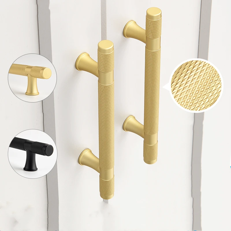 Simple Kitchen Cabinet Wardrobe Door Handles Drawer Knobs and Handles for Furniture Gold Black Knurled Nordic Style
Simple Kitchen Cabinet Wardrobe Door Handles Drawer Knobs and Handles for Furniture Gold Black Knurled Nordic Style