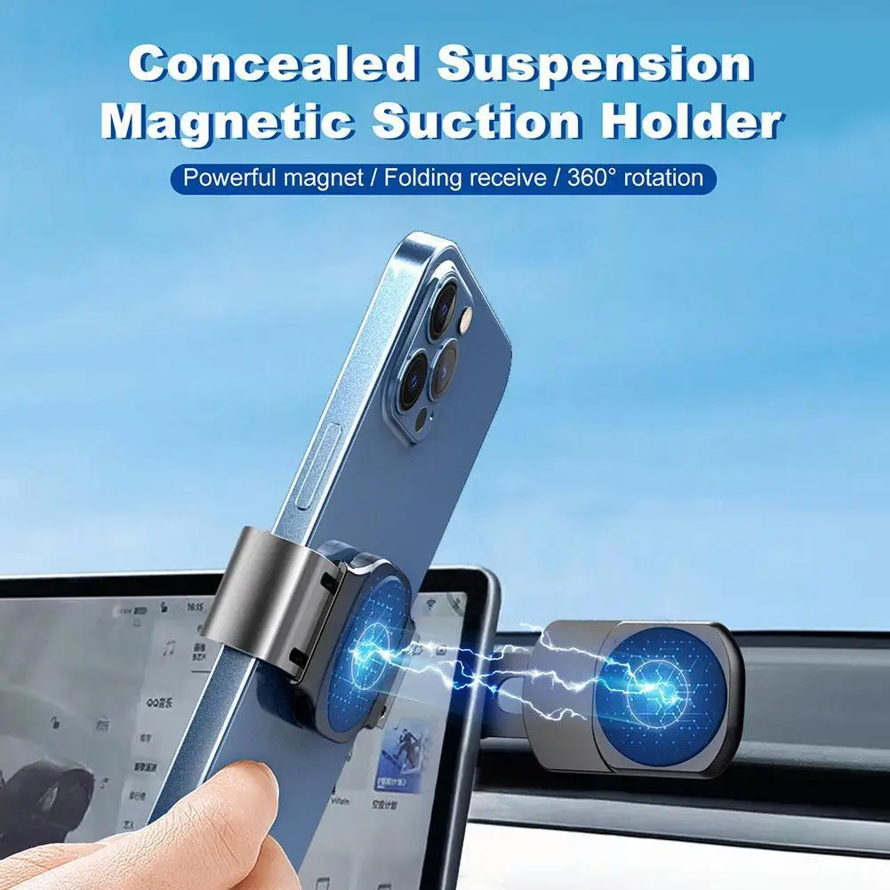 Magnetic Car Phone Holder Magnet Mobile Phone Stand For Tesla Center Console Dashboard Suspension Screen Hidden Support Y5L9
Magnetic Car Phone Holder Magnet Mobile Phone Stand For Tesla Center Console Dashboard Suspension Screen Hidden Support Y5L9