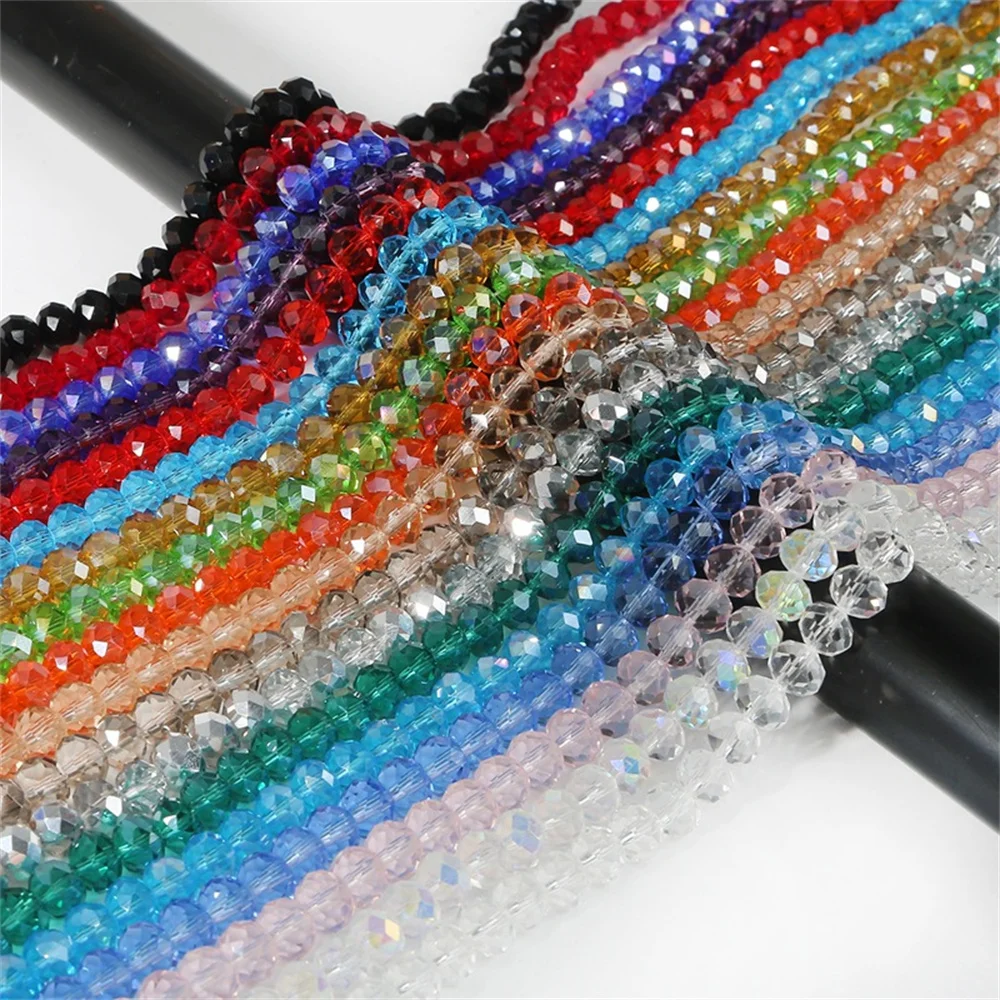 Wheel Beads 8mm Czech Bulk Crystal Beads AB Color Spaced Faceted Glass Beads For Jewelry Making DIY Hand Beaded Jewelry Making
Wheel Beads 8mm Czech Bulk Crystal Beads AB Color Spaced Faceted Glass Beads For Jewelry Making DIY Hand Beaded Jewelry Making