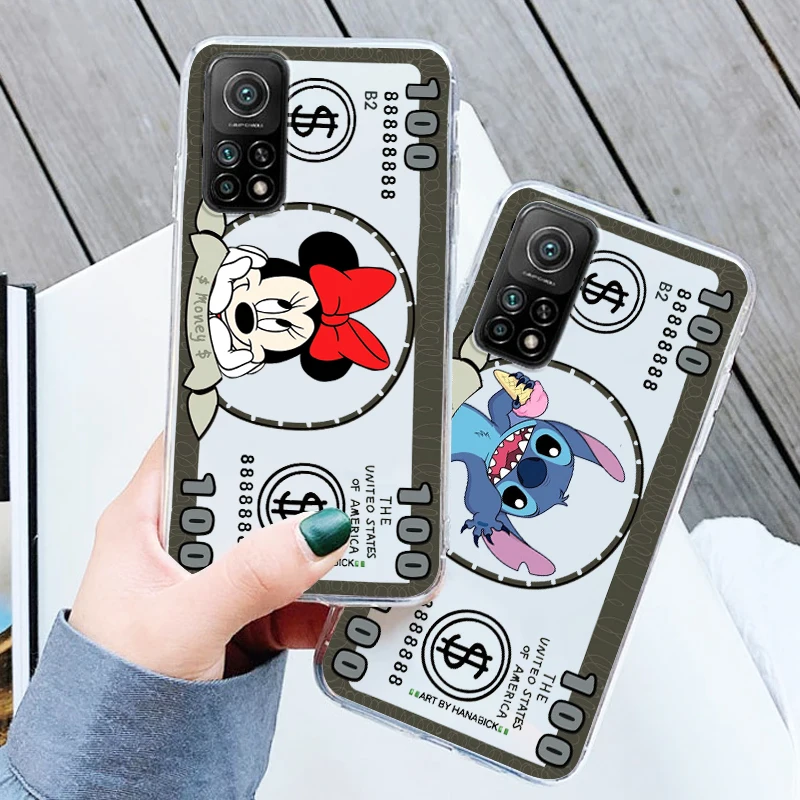 Transparent Cover Mickey Minnie Stitch Disney Phone Case For Xiaomi Redmi Note 11E 11S 11 11T 10 10S 9 9T 9S 8 8T Pro Plus 5G 7
Transparent Cover Mickey Minnie Stitch Disney Phone Case For Xiaomi Redmi Note 11E 11S 11 11T 10 10S 9 9T 9S 8 8T Pro Plus 5G 7