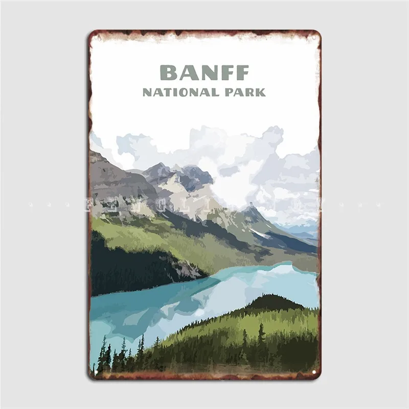 Banff National Park Poster Metal Plaque Club Party Painting Décor Club Bar Customize Tin Sign Posters
Banff National Park Poster Metal Plaque Club Party Painting Décor Club Bar Customize Tin Sign Posters
