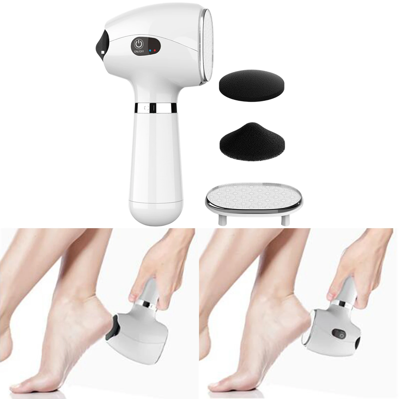 Electric Callus Remover 3 Heads Detachable Foot Massager Foot Grinder Dead Skin Removal Machine Foot Care 
Electric Callus Remover 3 Heads Detachable Foot Massager Foot Grinder Dead Skin Removal Machine Foot Care