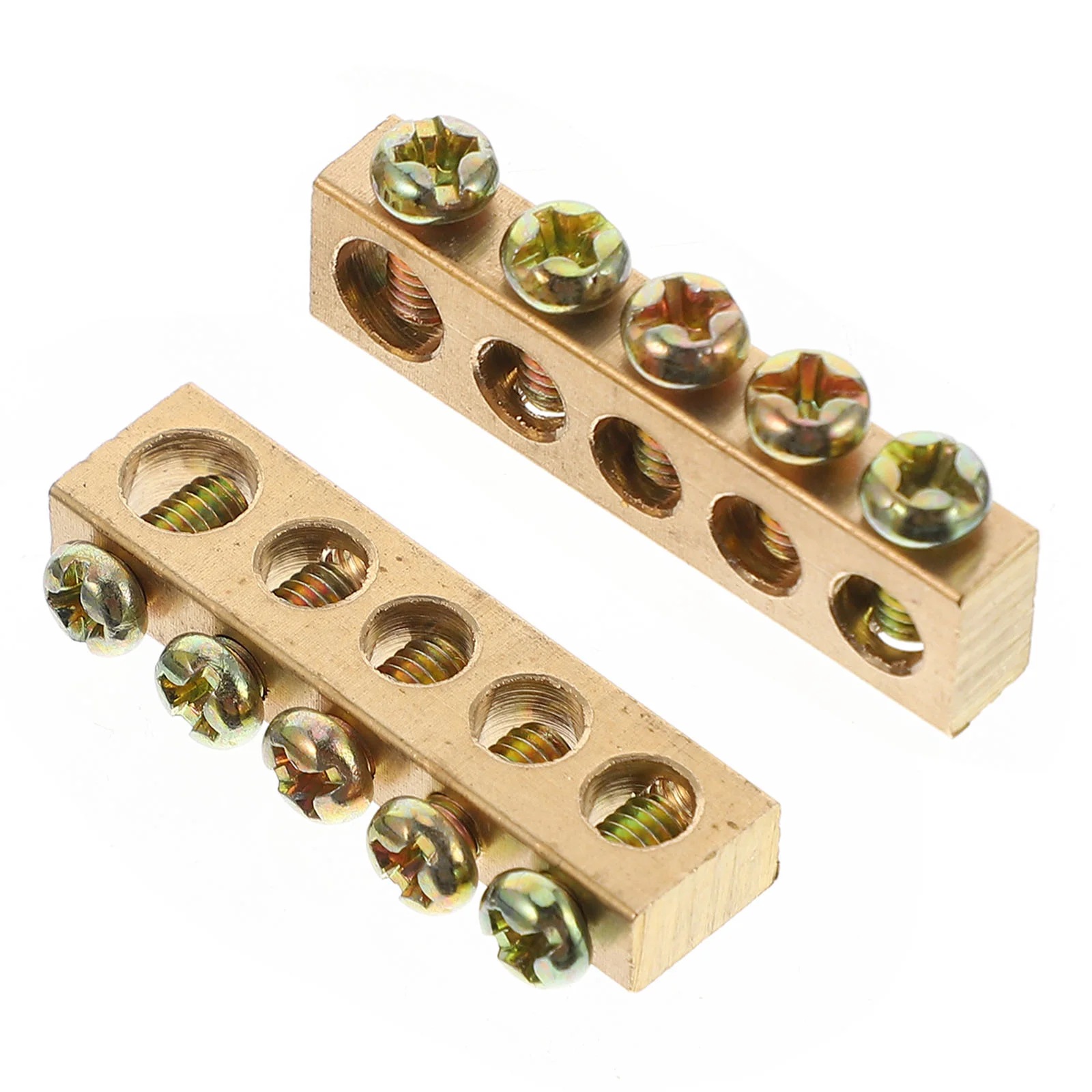 4 Pcs Ground Bar Electrical Connectors Electrical Grounding Bars Terminal Block Wire Connector
4 Pcs Ground Bar Electrical Connectors Electrical Grounding Bars Terminal Block Wire Connector