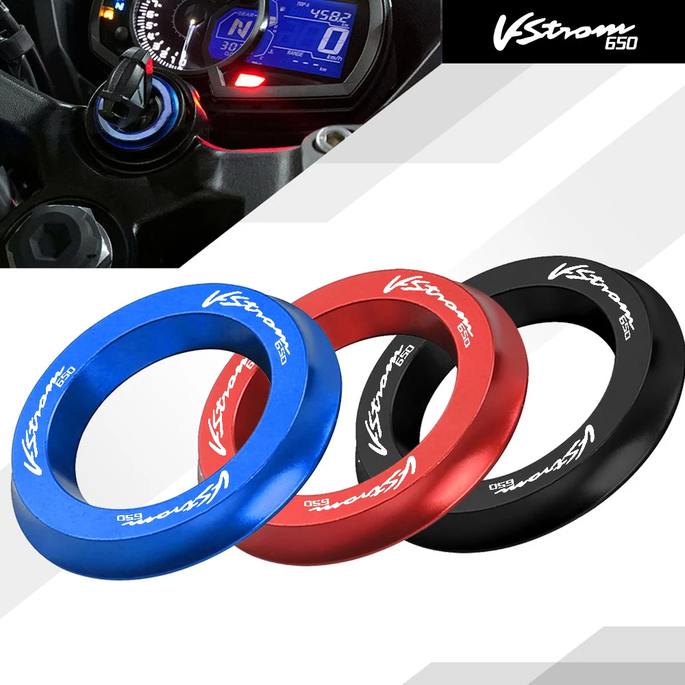 Motorcycle Ignition Cover Key Switch Ring Decorative Ring CNC Aluminum Accessories FOR SUZUKI DL650 V-Strom 2004-2017 2016 2015
Motorcycle Ignition Cover Key Switch Ring Decorative Ring CNC Aluminum Accessories FOR SUZUKI DL650 V-Strom 2004-2017 2016 2015