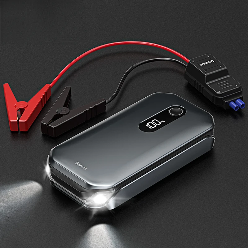 

2023NEW NEW Car Jump Starter 12000mAh 1000A Portable Emergency Jumpstarter Power Bank 600A Booster Starting Device Charging Powe