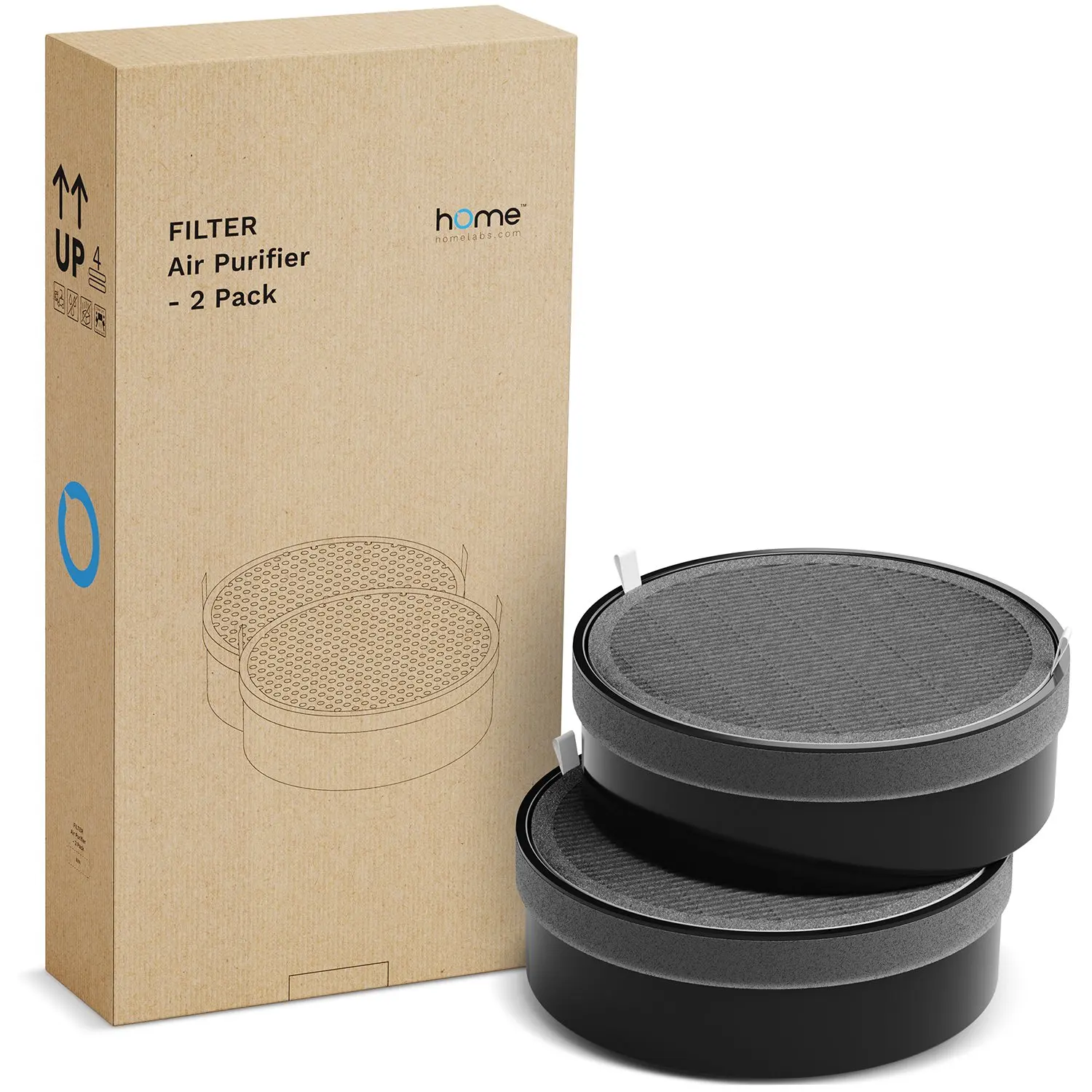 True HEPA H13 Air Purifier Replacement Filter - Fits HME020248N - Lasts for 90 Days or 3 Months Equivalent to 2,100 Hours - 2 Pa
True HEPA H13 Air Purifier Replacement Filter - Fits HME020248N - Lasts for 90 Days or 3 Months Equivalent to 2,100 Hours - 2 Pa