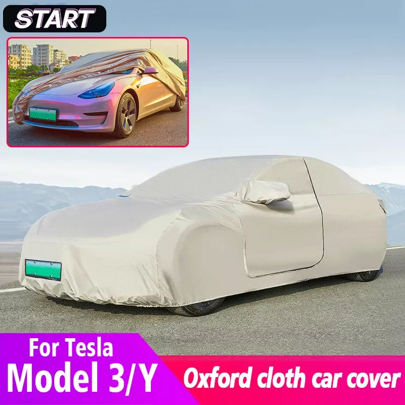NEW2023 для Tesla Model 3, модель Y, водостойкий уличный автомобильный чехол с покрытием Оксфорд для любой погоды, комплект для защиты от пыли и УФ-луч...
NEW2023 для Tesla Model 3, модель Y, водостойкий уличный автомобильный чехол с покрытием Оксфорд для любой погоды, комплект для защиты от пыли и УФ-луч...