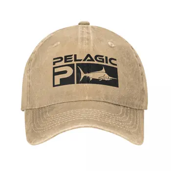Pelagic Fishing Baseball Caps Fashion Distressed Washed Marine Snapback Cap for Men Women Outdoor Running Golf Hats Cap