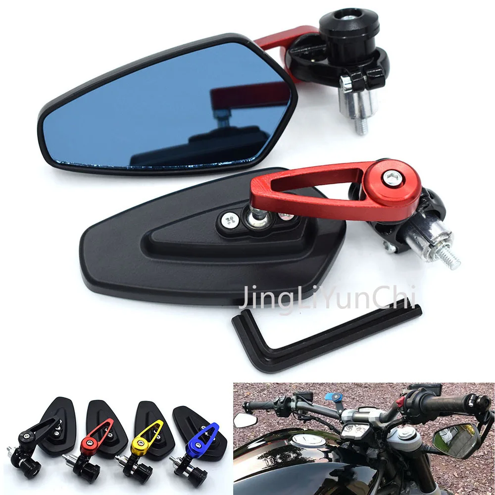 Universial 7/8" 22mm Handlebar Side Rearview Mirrors Aluminum Bar End Mirror For YAMAHA XMAX200 250 300 400 TMAX530 500 NMAX
Universial 7/8" 22mm Handlebar Side Rearview Mirrors Aluminum Bar End Mirror For YAMAHA XMAX200 250 300 400 TMAX530 500 NMAX