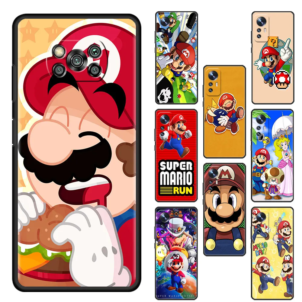 Милый Забавный чехол Super Mario для Xiaomi Mi Poco X3 NFC M4 M3 Pro F3 GT F1 11 Lite 11T 10T 9T задний Чехол из ТПУ для телефона Fundas
Милый Забавный чехол Super Mario для Xiaomi Mi Poco X3 NFC M4 M3 Pro F3 GT F1 11 Lite 11T 10T 9T задний Чехол из ТПУ для телефона Fundas