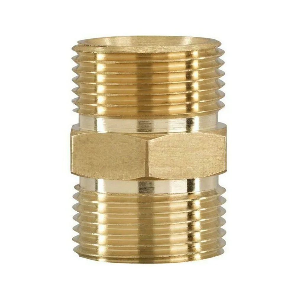 High Quality Brand New Hose Connector Male Adapter Garden Power Tools Pressure Washer Car Cleaning Brass M22/14mm
High Quality Brand New Hose Connector Male Adapter Garden Power Tools Pressure Washer Car Cleaning Brass M22/14mm