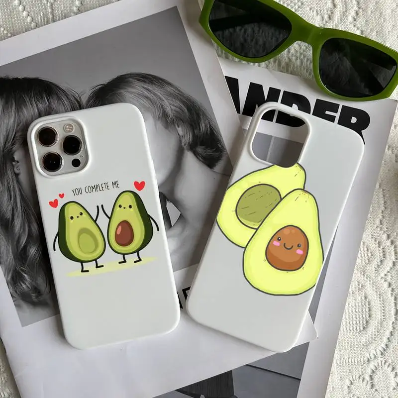 Cartoon Avocado Phone Case White Fundas Shell Cover For Iphone 6 6s 7 8 Plus Xr X Xs 11 12 13 Mini Pro Max
Cartoon Avocado Phone Case White Fundas Shell Cover For Iphone 6 6s 7 8 Plus Xr X Xs 11 12 13 Mini Pro Max