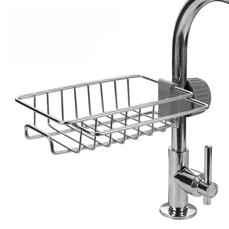 Stainless Steel Faucet Drain Rack Kitchen Storage Shelf Sponge Dish Cloth Finishing Rack Drain Dry Rack Pool Rag Storage
Stainless Steel Faucet Drain Rack Kitchen Storage Shelf Sponge Dish Cloth Finishing Rack Drain Dry Rack Pool Rag Storage