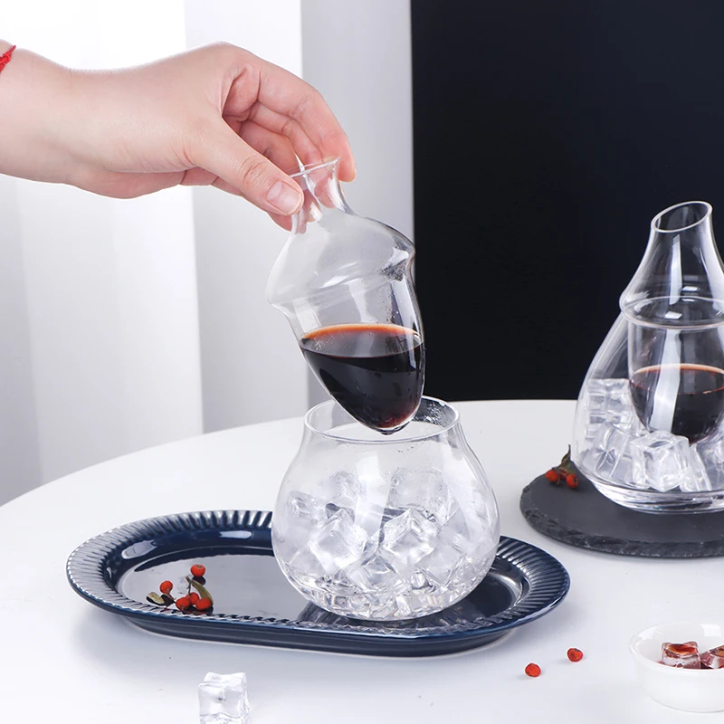 Funny Art 180ml With Ice Bucket Decanter Lead-Free Crystal Glass Whiskey Vodka Brandy Bottle Bar Festival Hip Flask Wine Set
Funny Art 180ml With Ice Bucket Decanter Lead-Free Crystal Glass Whiskey Vodka Brandy Bottle Bar Festival Hip Flask Wine Set