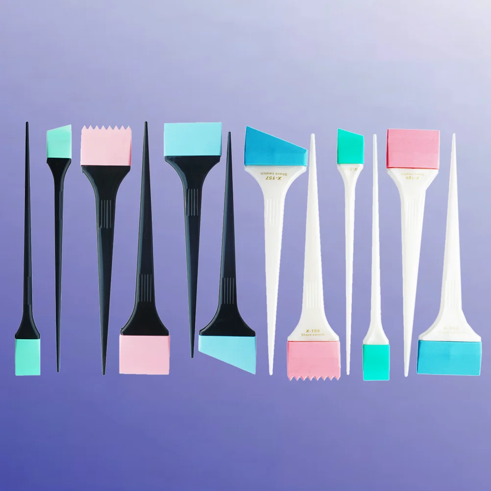12pcs Hair Dyeing Brush Bleach Coloring Tinting Applicator for Hair Salon Home Use
12pcs Hair Dyeing Brush Bleach Coloring Tinting Applicator for Hair Salon Home Use