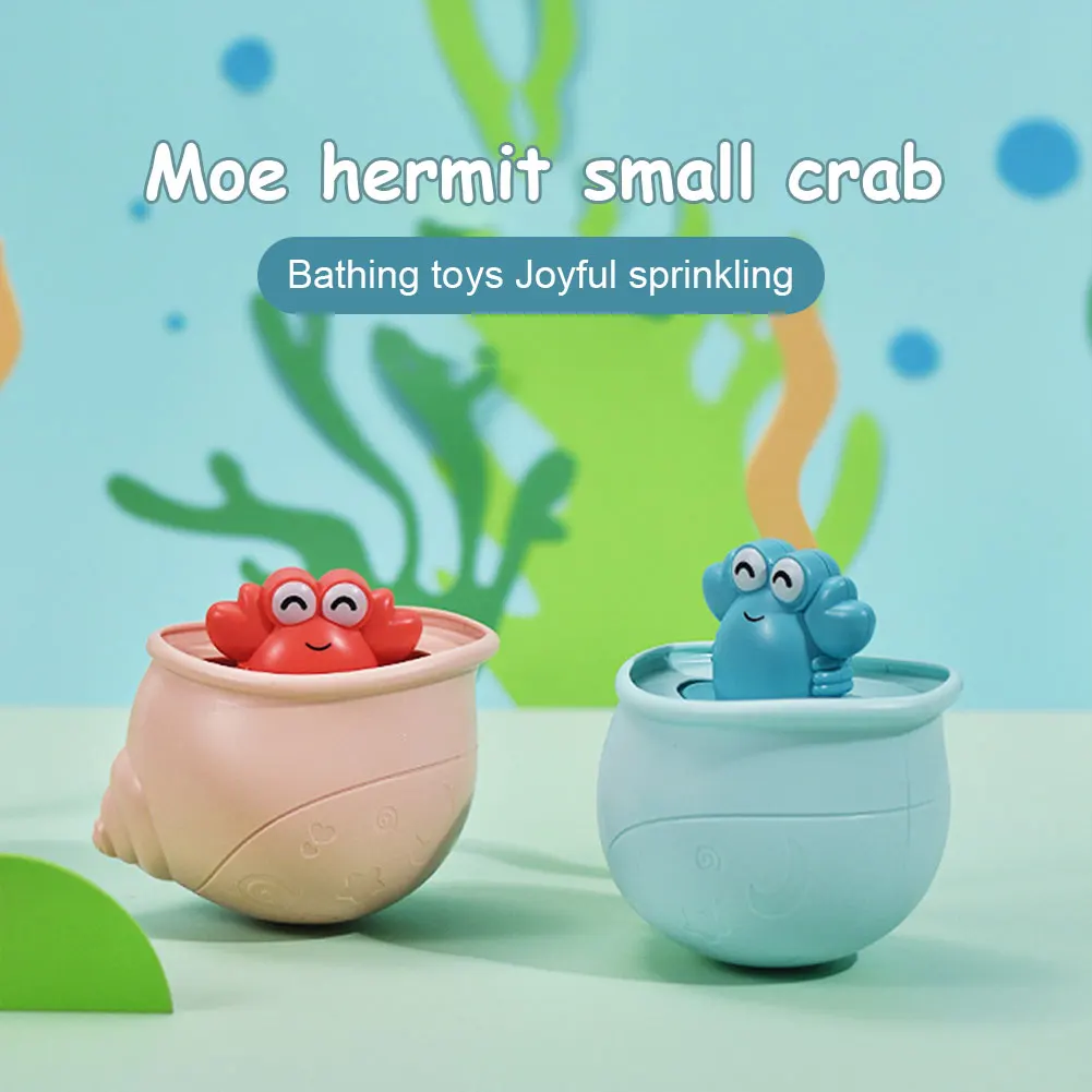 Sprinkle Hermit Crab Baby Bath Toys Environmental Protection ABS Boys And Girls Children's Baby water toys kids toys bath fun
Sprinkle Hermit Crab Baby Bath Toys Environmental Protection ABS Boys And Girls Children's Baby water toys kids toys bath fun