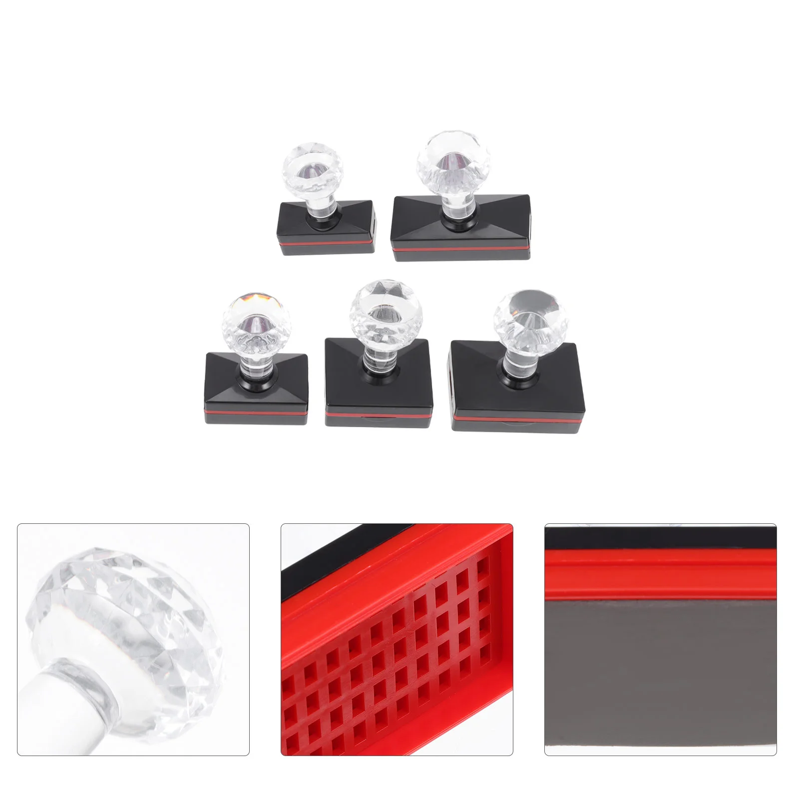 5 Set Photosensitive Stamp Seal Photosensitivity Mats Self Made Logo Making Seals Crystal Handle Plastic DIY
5 Set Photosensitive Stamp Seal Photosensitivity Mats Self Made Logo Making Seals Crystal Handle Plastic DIY