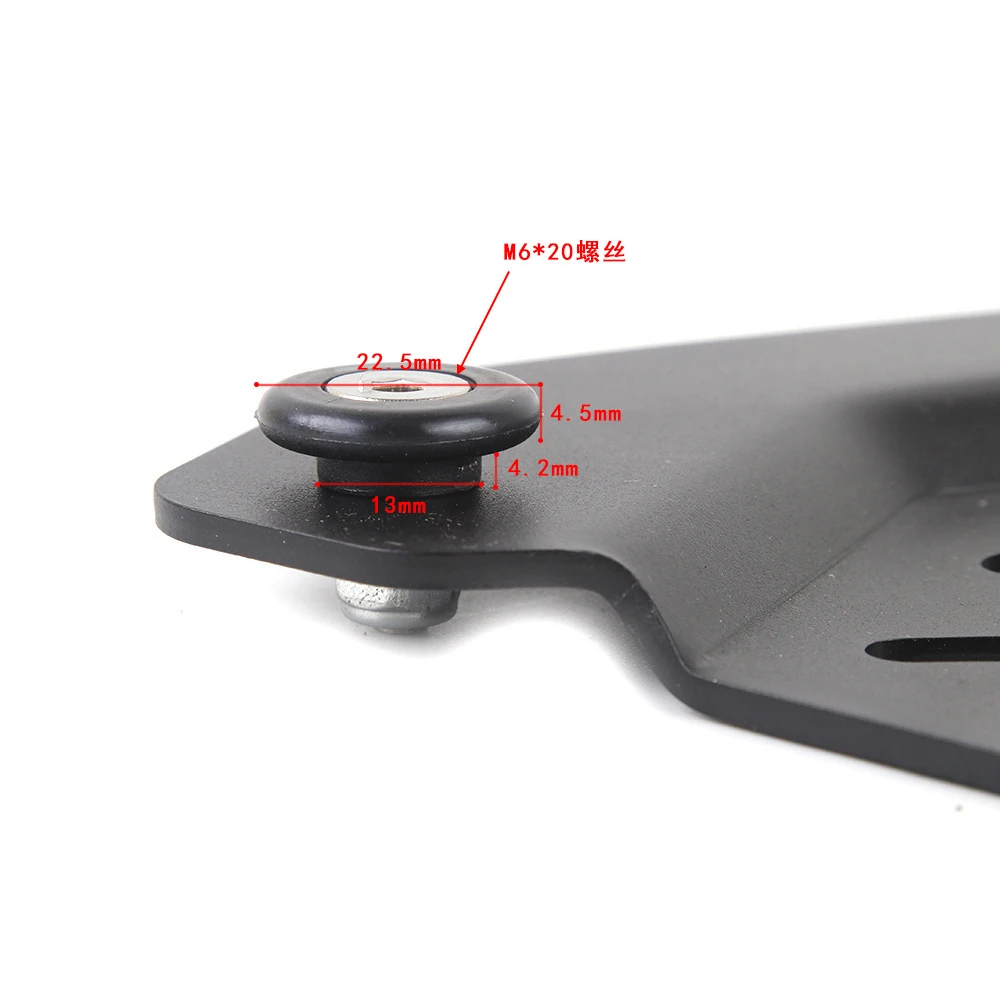 4 Set Motorcycle Bracket Bushing Pad Aluminum Rear Luggage Case Tail Top Box Helmet Trunk Bracket Base Plate Bushing Pad Buckle
4 Set Motorcycle Bracket Bushing Pad Aluminum Rear Luggage Case Tail Top Box Helmet Trunk Bracket Base Plate Bushing Pad Buckle