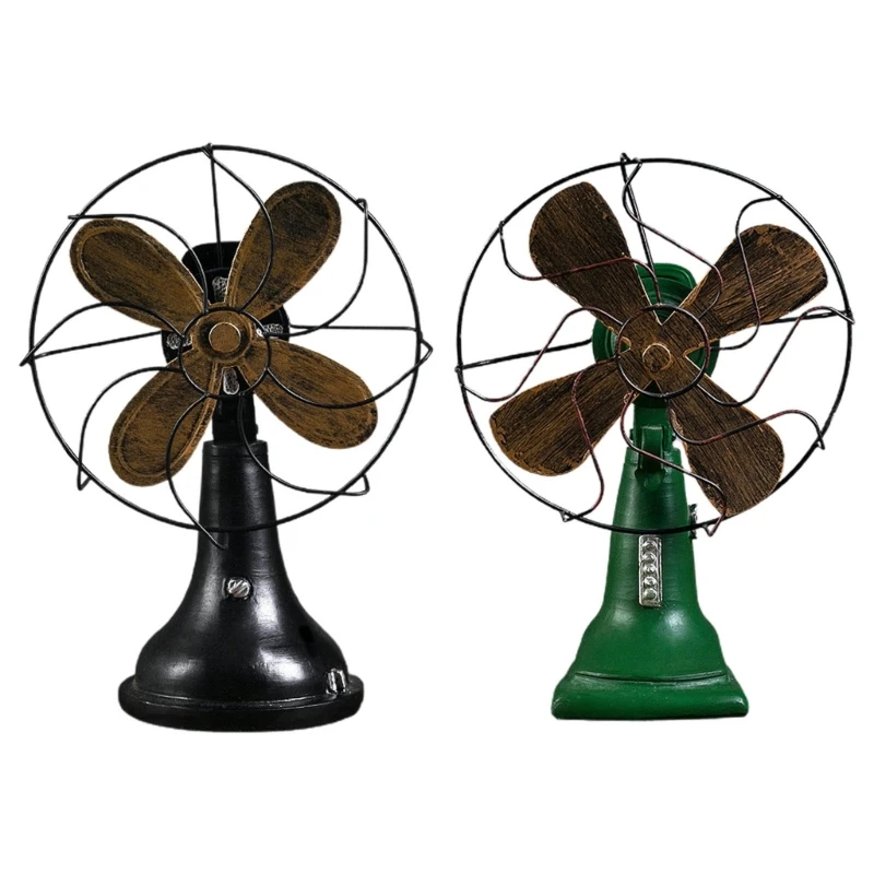 Decorative Desk Vintage Fan Iron Retro- Tabletop- Model for Music Bar Shop Home Bedroom Old- Fashion Classic Gift
Decorative Desk Vintage Fan Iron Retro- Tabletop- Model for Music Bar Shop Home Bedroom Old- Fashion Classic Gift