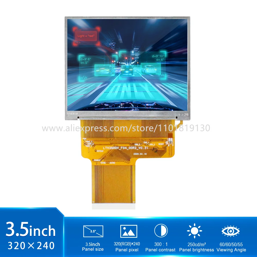 Baru Origina 3.5 Inch Display Module LTV350QV-F04 Tampilan Layar LCD Panel Pengganti Gratis Pengiriman
Baru Origina 3.5 Inch Display Module LTV350QV-F04 Tampilan Layar LCD Panel Pengganti Gratis Pengiriman