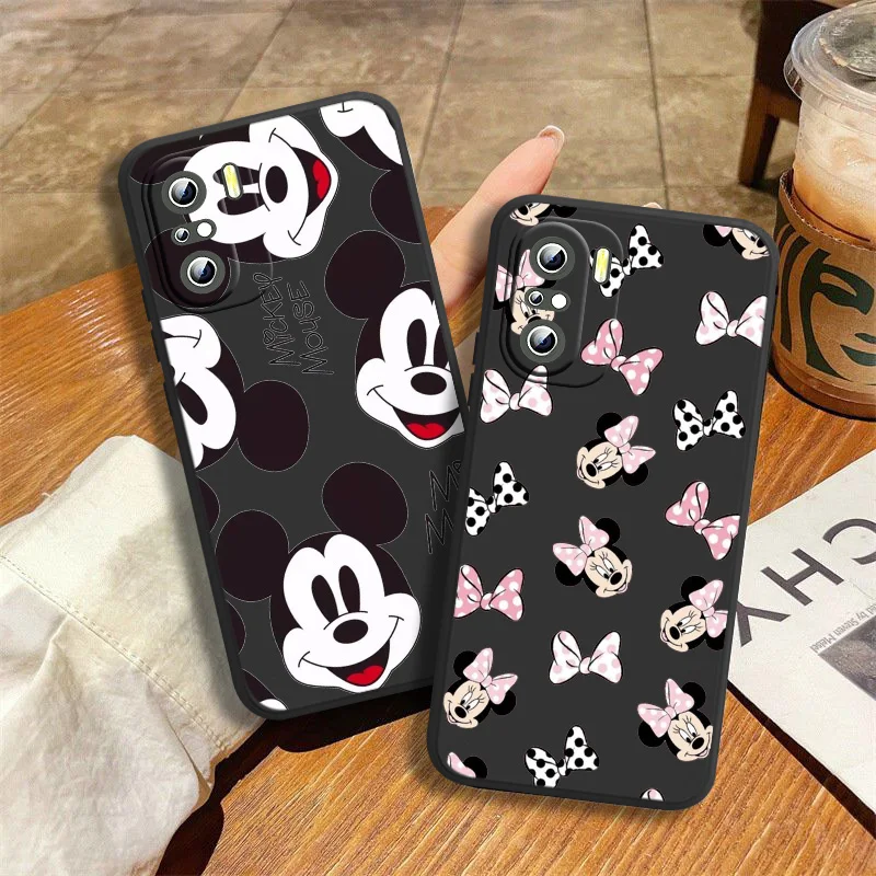 

Mickey Mouse Anime Phone Case For Xiaomi Redmi 7(Y3) 7A 8 8A 9 9A 9AT 9C 10X 10 10C 5A 6A S2(Y2) K20 K30 K40 K50 Black Soft Back