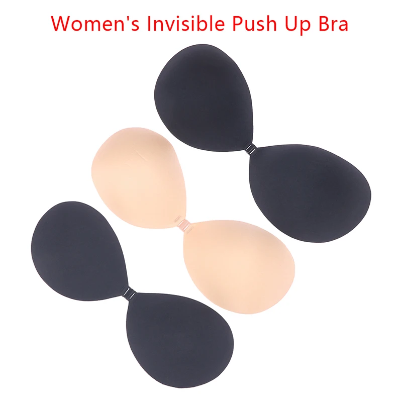 Sexy Women's bra Invisible Push Up Bra Self-Adhesive Silicone Seamless Front Closure Sticky Backless Strapless Bra
Sexy Women's bra Invisible Push Up Bra Self-Adhesive Silicone Seamless Front Closure Sticky Backless Strapless Bra