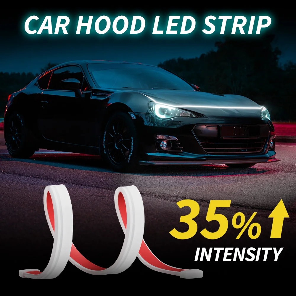 Scan DRL 1.8m Led Hood Car Lights Strip Engine Hood Guide Decorative Light Auto Headlights Car Daytime Running Light Bar
Scan DRL 1.8m Led Hood Car Lights Strip Engine Hood Guide Decorative Light Auto Headlights Car Daytime Running Light Bar