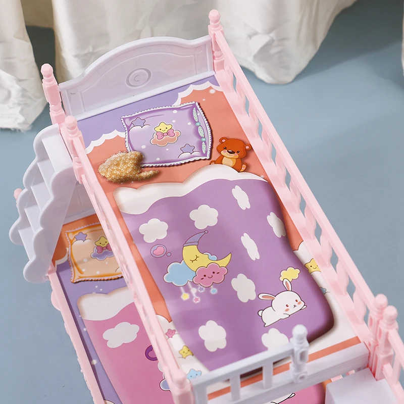 Кукольная двухъярусная кровать, 1 шт., 16 см, игрушечные аксессуары, одеяло, подушка, дом, европейская принцесса, кровать, кукла, аксессуары, иг...
Кукольная двухъярусная кровать, 1 шт., 16 см, игрушечные аксессуары, одеяло, подушка, дом, европейская принцесса, кровать, кукла, аксессуары, иг...