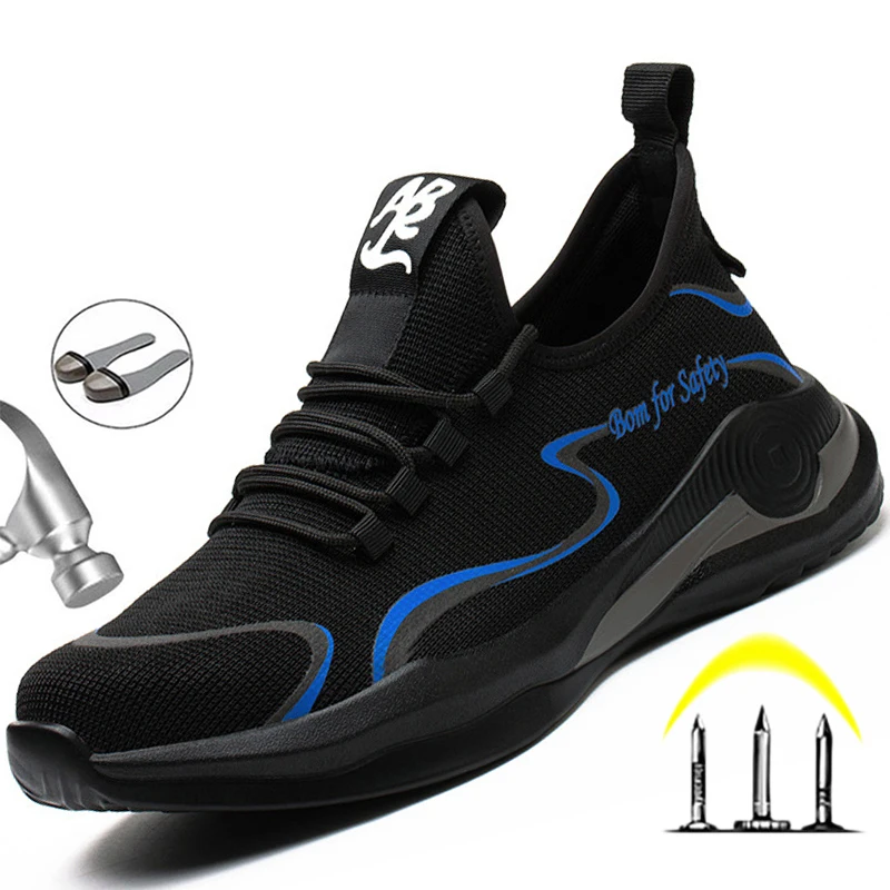 2022 Male Work Shoes Safety Boots Lightweight Men Shoes Indestructible Sneakers Men Safety Shoes Work Steel Toe Shoes Men Boots
2022 Male Work Shoes Safety Boots Lightweight Men Shoes Indestructible Sneakers Men Safety Shoes Work Steel Toe Shoes Men Boots