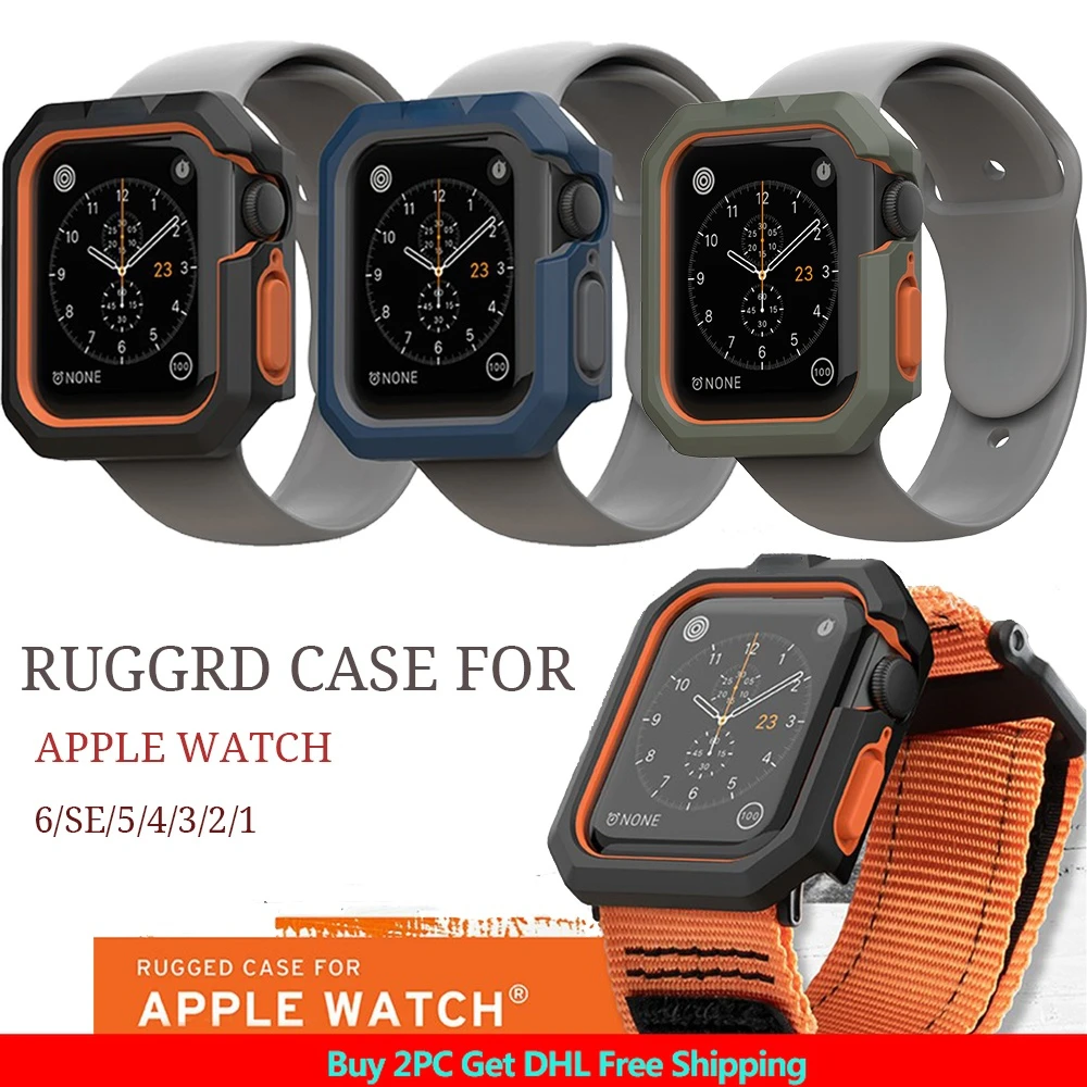 Ruggrd чехол для часов apple watch 45 44 мм 42 мм 41 40 мм 38 мм, защитный спортивный протектор для iwatch 7 6/se/5/4/3/2/1 outdoor
Ruggrd чехол для часов apple watch 45 44 мм 42 мм 41 40 мм 38 мм, защитный спортивный протектор для iwatch 7 6/se/5/4/3/2/1 outdoor