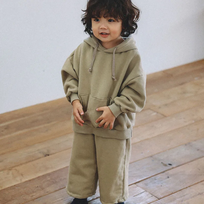 Children's Clothes Autumn Winter Fashion Casual Hoodies Girl Baby Plus Fleece Wide Leg Pants Kid Boy Cotton Pocket Sweatshirt
Children's Clothes Autumn Winter Fashion Casual Hoodies Girl Baby Plus Fleece Wide Leg Pants Kid Boy Cotton Pocket Sweatshirt