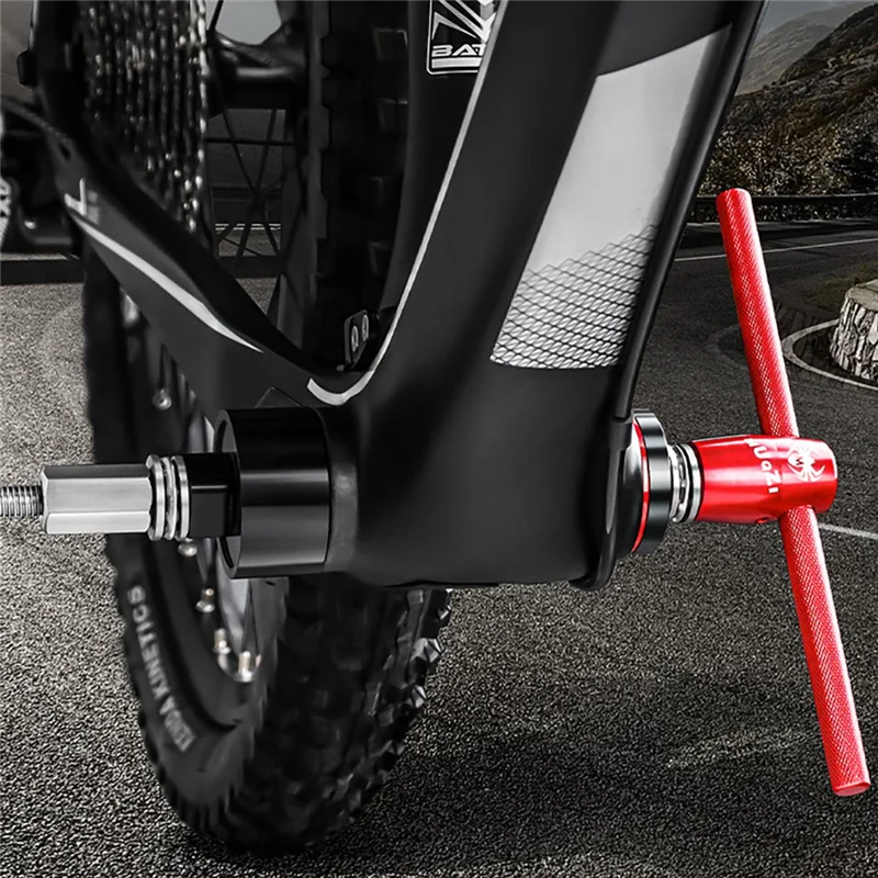 MUQZI Mountain Bike Road Fixes Gear Bicycle Axle Center Press-in Shaft Static Installation Tool Suit BB86/30/92/PF30X, Gold
MUQZI Mountain Bike Road Fixes Gear Bicycle Axle Center Press-in Shaft Static Installation Tool Suit BB86/30/92/PF30X, Gold