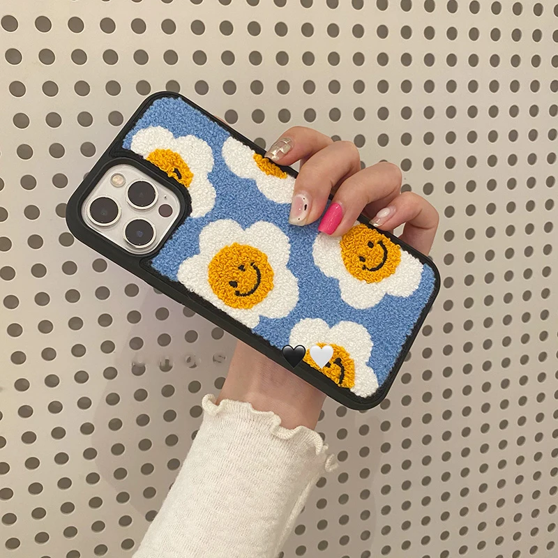 Мягкий чехол JOME для IPhone 7 8Puls X XR XS 11 13 12 Pro Max, защитный чехол с плюшевой вышивкой и подсолнухом, для зимы
Мягкий чехол JOME для IPhone 7 8Puls X XR XS 11 13 12 Pro Max, защитный чехол с плюшевой вышивкой и подсолнухом, для зимы