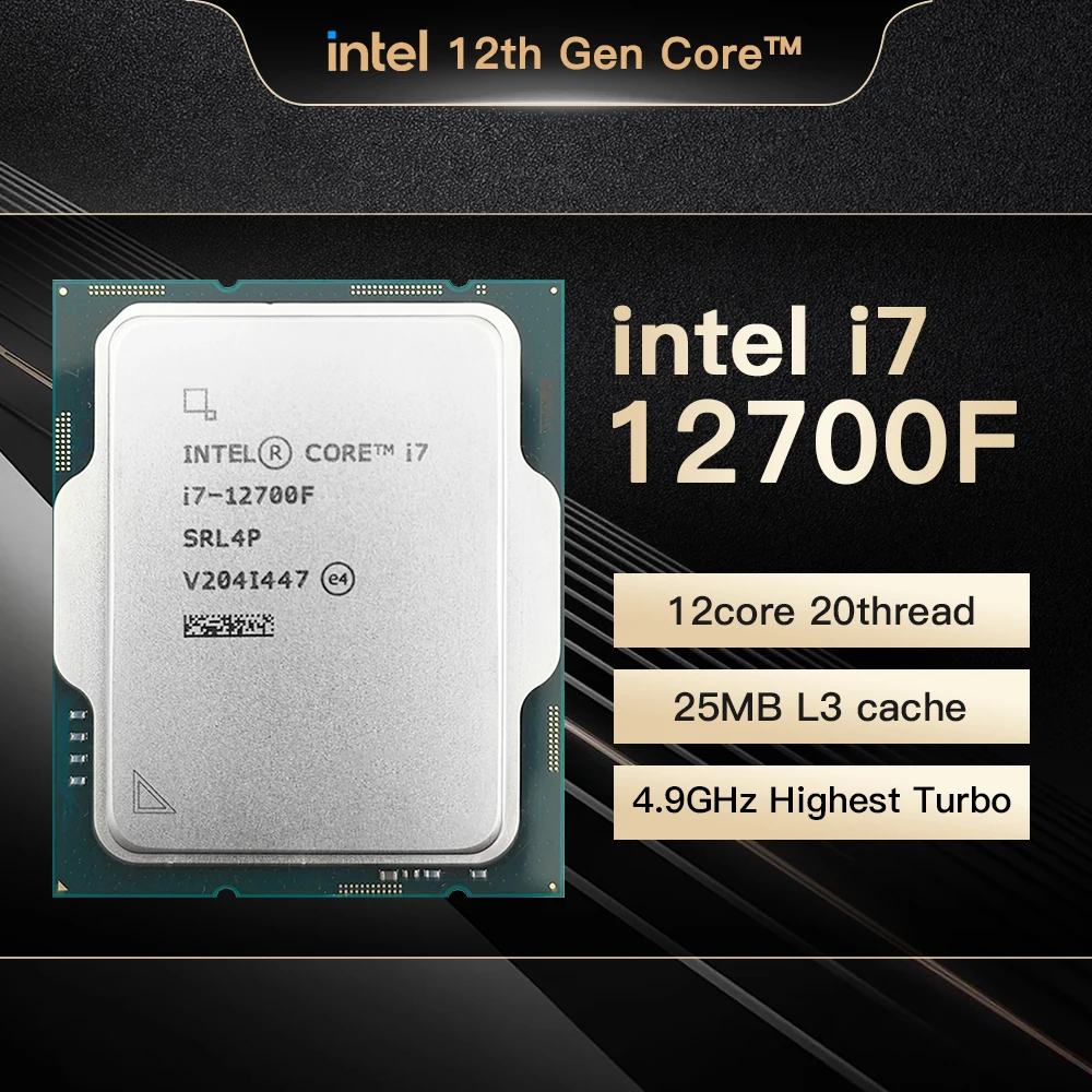 Процессор Intel Core i7-12700F i7 12-го поколения 4,9 ГГц 12-ядерный 20-поточный процессор 65 Вт LGA1700 Совершенно новый, без охлаждения
Процессор Intel Core i7-12700F i7 12-го поколения 4,9 ГГц 12-ядерный 20-поточный процессор 65 Вт LGA1700 Совершенно новый, без охлаждения